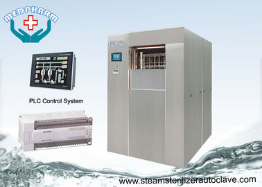 Vertical Sliding Door 100Liters Capacity Hospital CSSD Sterilizer With Micro Printer
